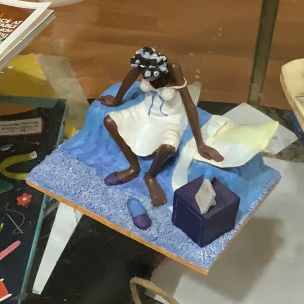 Annie Lee collectable~Blue Monday